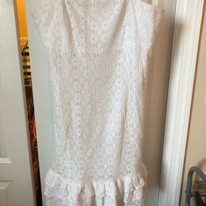 Lily Pulitzer Strapless tie back dress